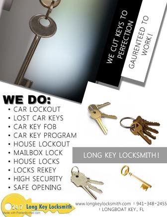 Long Key Locksmith | Residential Locksmith
